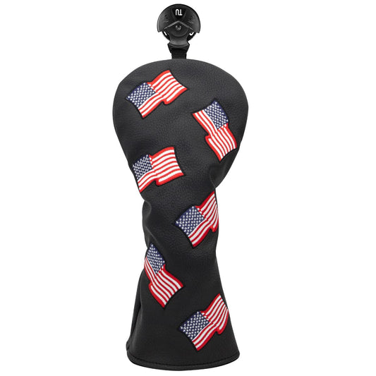 USA Patriot Golf Hybrid Head Cover – Interchangeable #2–6 UT