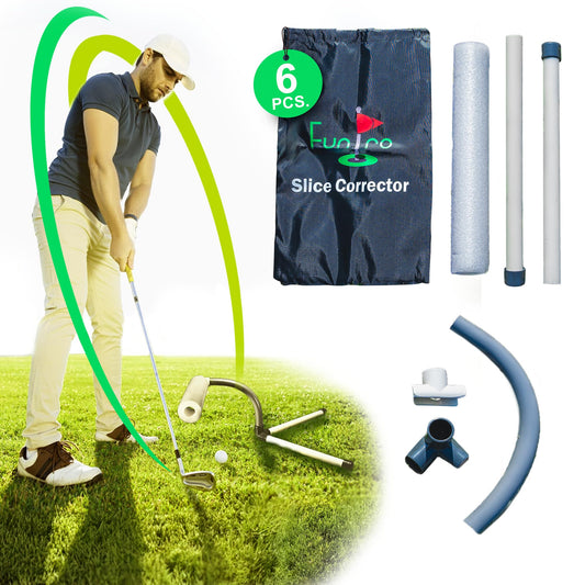 Slice Corrector Golf Swing Trainer – Portable Lightweight Practice Aid